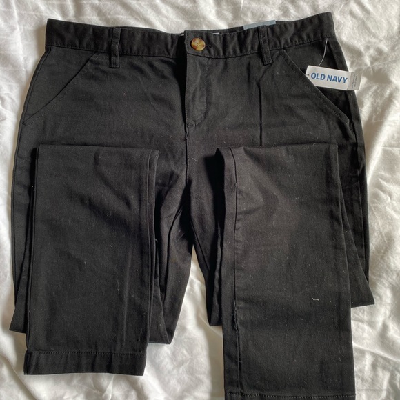 Old Navy Girls 14 Plus Adjustable Twill Chinos - Picture 3 of 6
